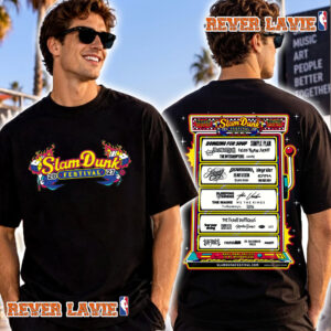 Slam Dunk Festival 2027 Full Line Up T Shirt Two Sided