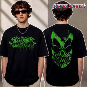 Slaughter To Prevail Glow in The Dark Mask 2026 Unisex T Shirt Two Sided