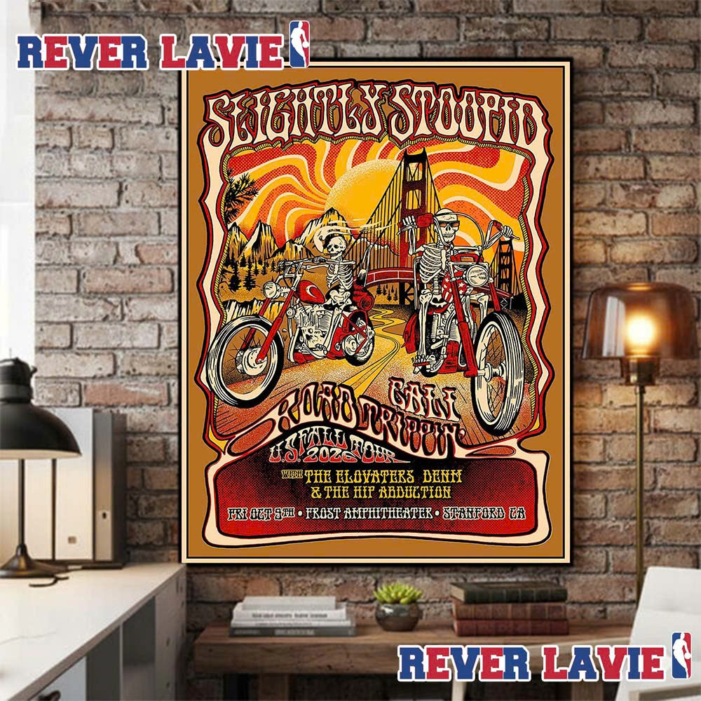 Slightly Stoopid Cali Road Trippin Summer Tour 2026 Event Poster At Stanford In California On October 9 2026 Poster Canvas Slightly Stoopid Cali Road Trippin Summer Tour 2026 Event Poster At Stanford In California On October 9 2026 Poster Canvas