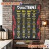 Queen Of The Stone Age QOTSA Perfecth World Tour 2027 Schedule Tour Dates Poster Decor
