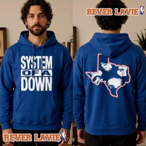 System Of A Down Fort Worth 2026 Texas Map Photo Merch Event At Sick New World On October 24 2026 Texas Motor Speedway Unisex Hoodie