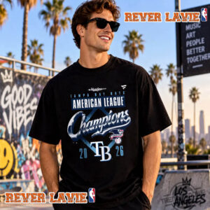 Tampa Bay Rays American League 2026 Champions Tee Locker Room MLB World Series Unisex T Shirt