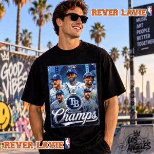 Tampa Bay Rays Champions 2026 American League Pennant For The 3th Time Unisex T Shirt