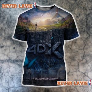 The Hunger Games Sunrise On The Reaping 2026 4DX Poster Film In Theaters November 20 2026 All Over Print Shirt