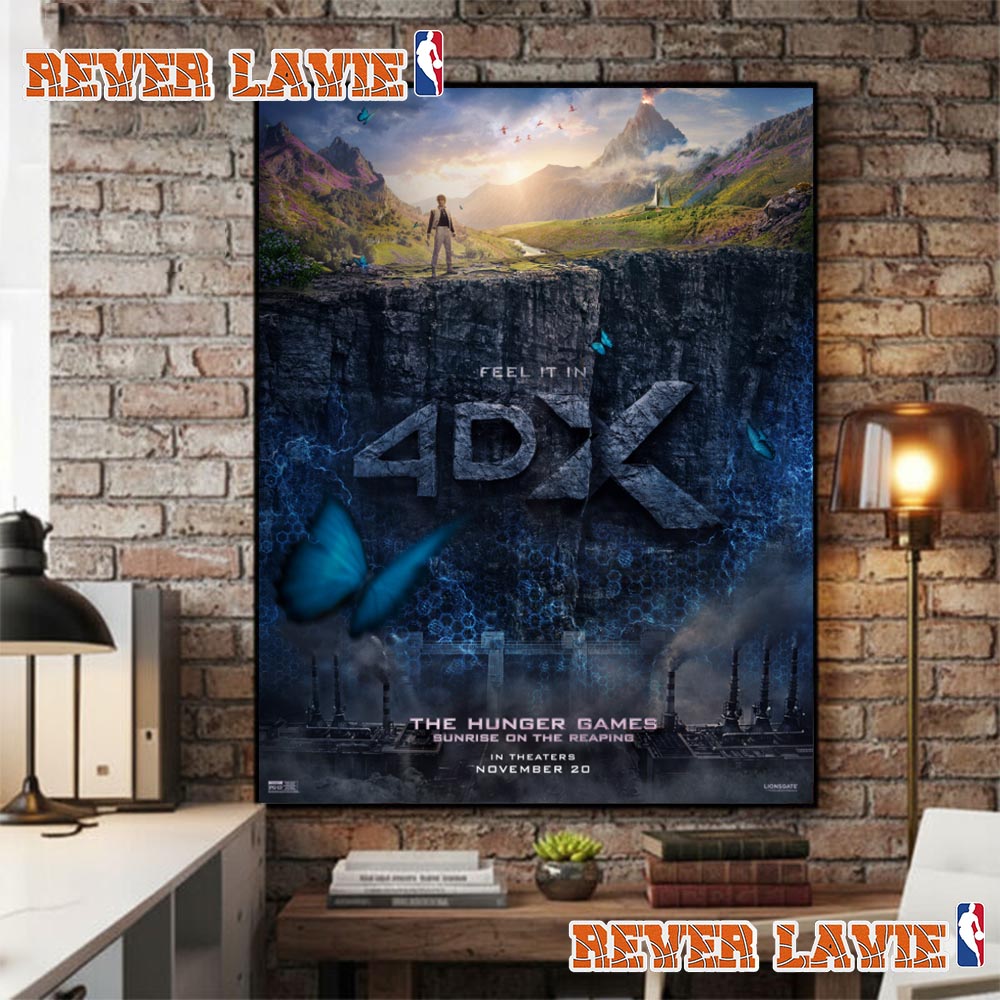 The Hunger Games Sunrise On The Reaping 2026 4DX Poster Film In Theaters November 20 2026 Poster Decor The Hunger Games Sunrise On The Reaping 2026 4DX Poster Film In Theaters November 20 2026 Poster Decor