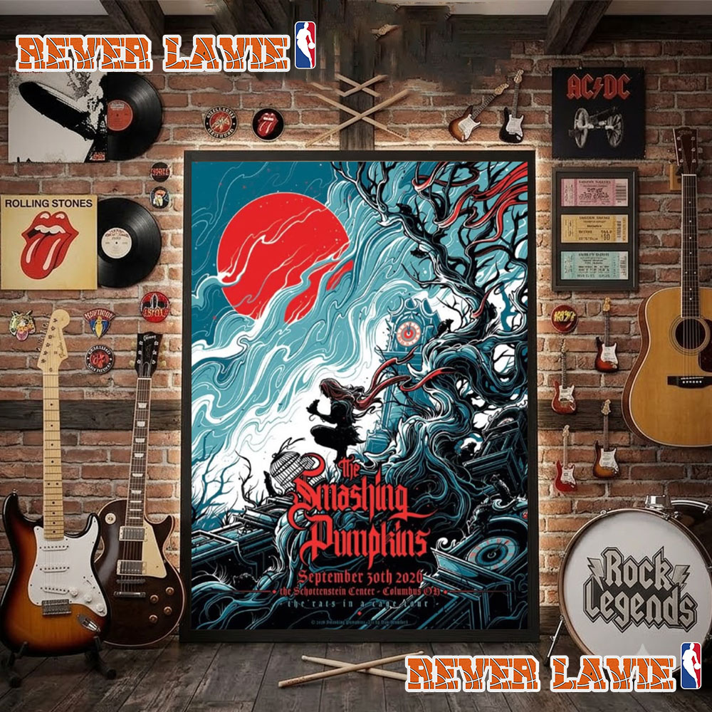The Smashing Pumpkins Columbus OH The Rats In A Cage Tour 2026 Event Poster At Schottenstein Center On September 30 2026 Poster Decor The Smashing Pumpkins Columbus OH The Rats In A Cage Tour 2026 Event Poster At Schottenstein Center On September 30 2026 Poster Decor