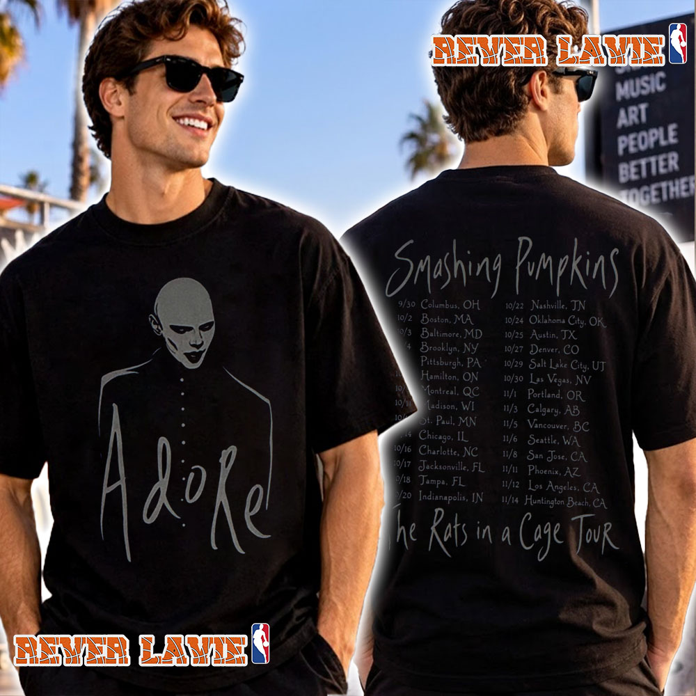 The Smashing Pumpkins The Rats In A Cage 2026 Adore Schedule Tour Dates T Shirt Two Sided The Smashing Pumpkins The Rats In A Cage 2026 Adore Schedule Tour Dates T Shirt Two Sided