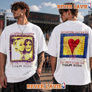 The Smashing Pumpkins The Rats In A Cage 2026 Tour Venue Tour Graphic T Shirt Two Sided