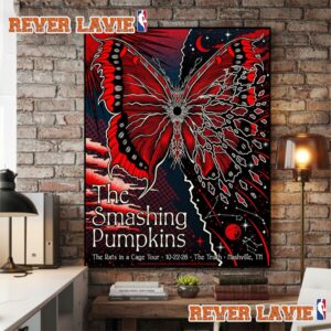 The Smashing Pumpkins The Rats In A Cage Tour 2026 Venue Poster At The Truth On October 22 2026 Nashville Tennessee Poster Decor