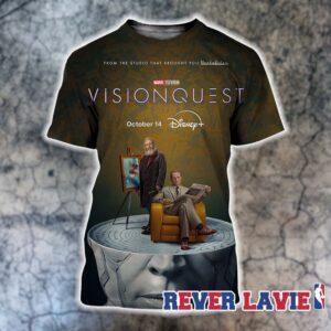 Vision Quest Movie Official Poster Vision And Ultron On October 14 2026 Only On Disney All Over Print Shirt