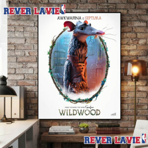 Wildwood Movie 2026 Awkwafina is Septima Poster Character In Theaters On October 23 2026 Poster Canvas