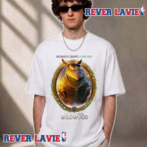 Wildwood Movie 2026 Richard E. Grant is Owl Rex Poster Character In Theaters On October 23 2026 Unisex T Shirt