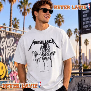 Adidas x Metallica Life Burns Faster At Sphere Las Vegas 2026 Merch Tee Scary Guy Life Burns Faster Raglan Unisex T Shirt